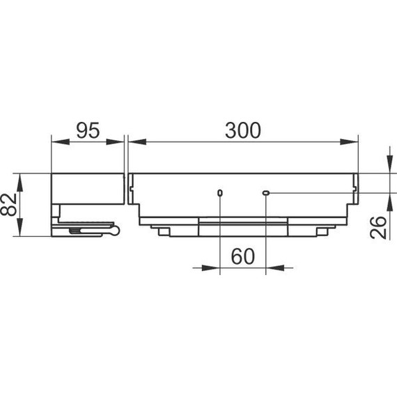 Полка Keuco Edition 11 11159130000, цвет хром чёрный - 4 Полка Keuco Edition 11 11159130000, цвет хром чёрный фото 4