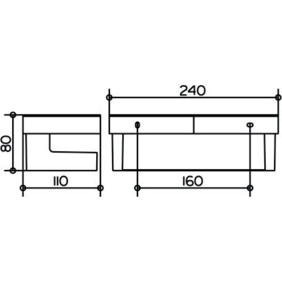 Полка Keuco Moll 12758010000, цвет хром/белый - 2 Полка Keuco Moll 12758010000, цвет хром/белый фото 2