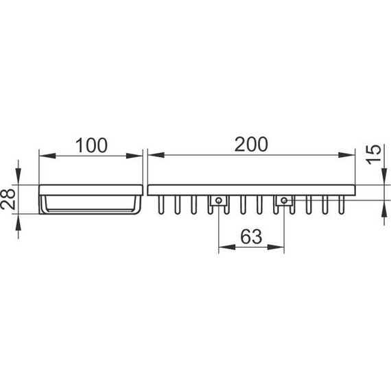 Мыльница Keuco Seifenkorbe 24902010000 фото 2