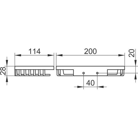 Мыльница Keuco Seifenkorbe 24942010000 фото 2