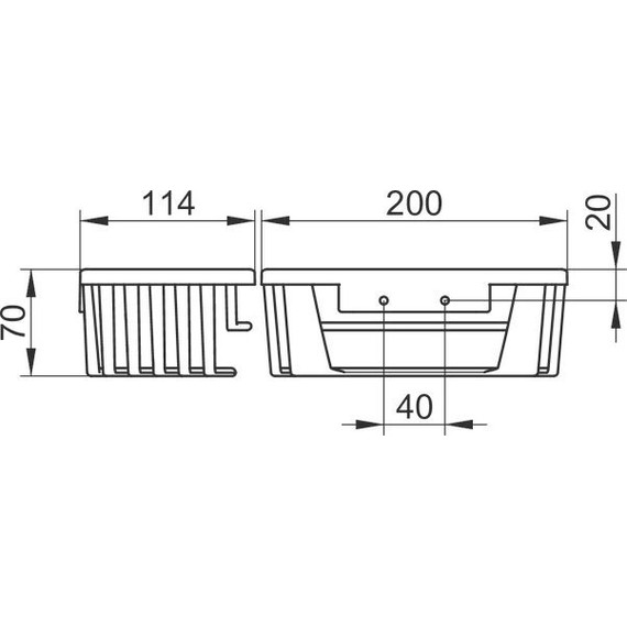 Полка Keuco Seifenkorbe 24942010100 - 3 Полка Keuco Seifenkorbe 24942010100 фото 3