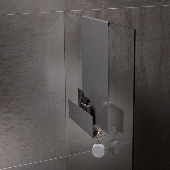 Полка Keuco Seifenkorbe 24951370000, цвет чёрный матовый - 3 Полка Keuco Seifenkorbe 24951370000, цвет чёрный матовый фото 3