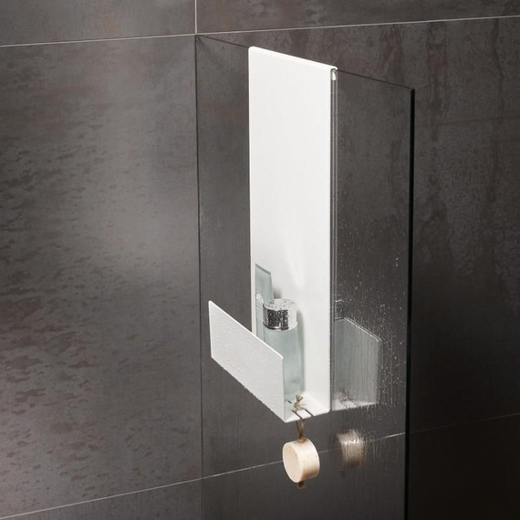 Полка Keuco Seifenkorbe 24951510000, цвет белый - 4 Полка Keuco Seifenkorbe 24951510000, цвет белый фото 4