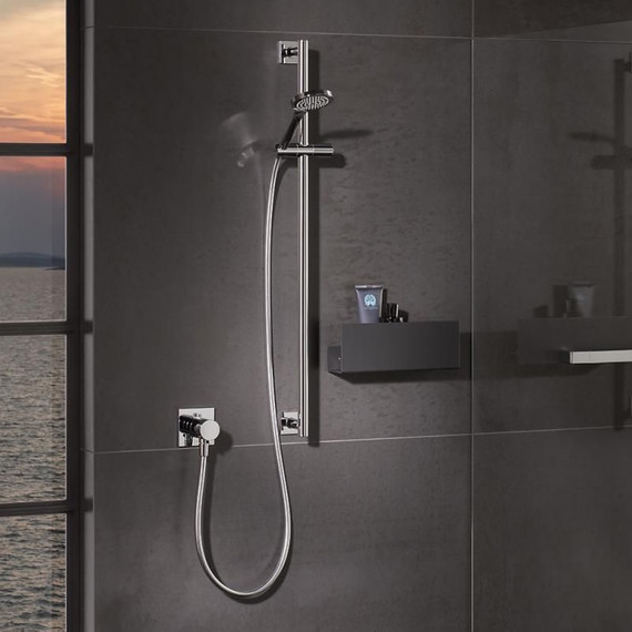 Полка Keuco Seifenkorbe 24952370000, цвет чёрный матовый - 4 Полка Keuco Seifenkorbe 24952370000, цвет чёрный матовый фото 4