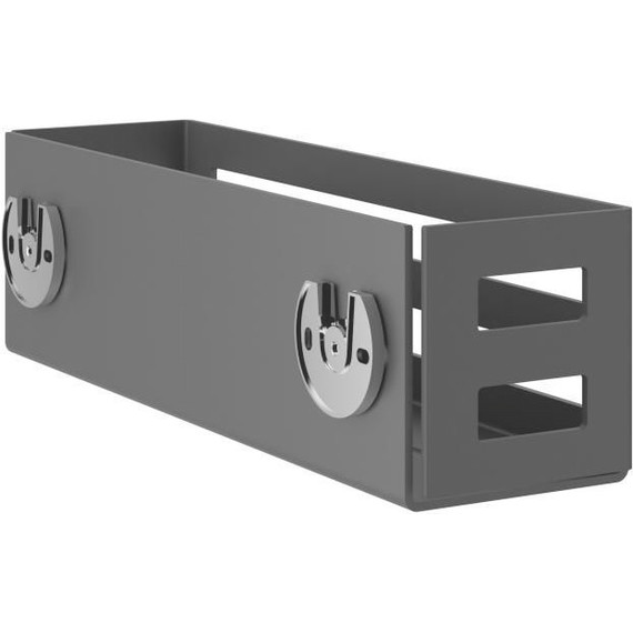 Полка Keuco Seifenkorbe 24954370000, цвет чёрный матовый - 11 Полка Keuco Seifenkorbe 24954370000, цвет чёрный матовый фото 11