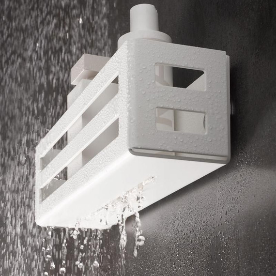 Полка Keuco Seifenkorbe 24954510000, цвет белый - 10 Полка Keuco Seifenkorbe 24954510000, цвет белый фото 10