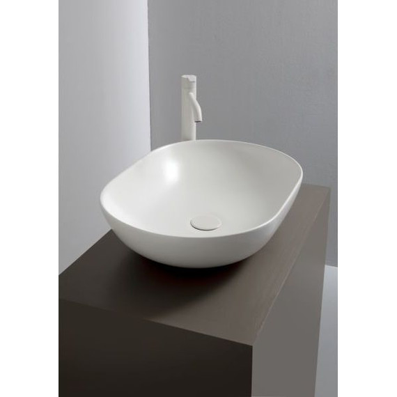 Раковина-чаша White Ceramic Balisong 60 см W0807OC, оранжевый матовый фото 2