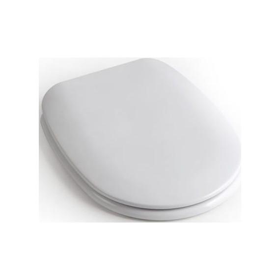 Сиденье с крышкой для унитаза White Ceramic Basic микролифт WC00S01SL фото 