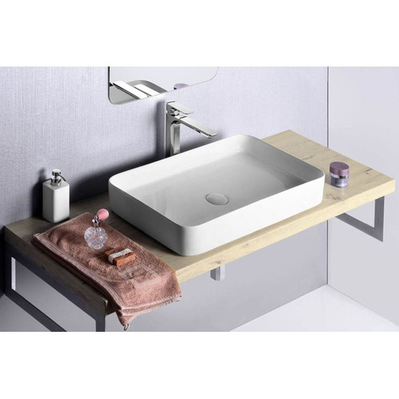 Раковина-чаша White Ceramic Blade 65 см W051701 - 4 Раковина-чаша White Ceramic Blade 65 см W051701 фото 4