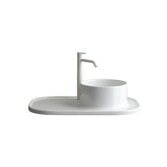 Раковина-чаша со столешницей White Ceramic Upper 70 см W300701 - 2 Раковина-чаша со столешницей White Ceramic Upper 70 см W300701 фото 2