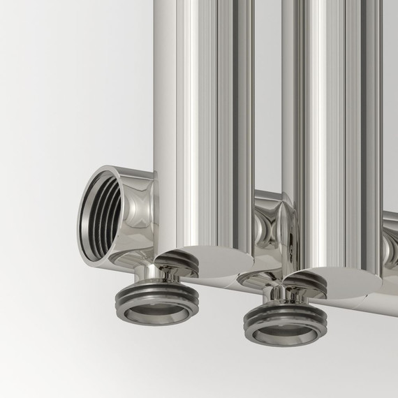 Радиатор Сунержа Эстет-1 180х500 мм (4 секции) 00-0310-5004 нижнее левое подключение фото 2