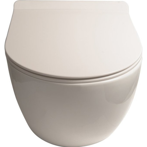 Унитаз-биде подвесной безободковый SantiLine SL-5002SM-BD с крышкой микролифт фото 3