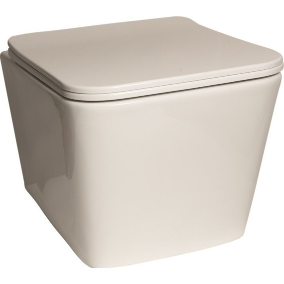 Унитаз подвесной безободковый SantiLine SL-5007 с крышкой микролифт, Цвет производителя: белый - 2 Унитаз подвесной безободковый SantiLine SL-5007 с крышкой микролифт, Цвет производителя: белый фото 2