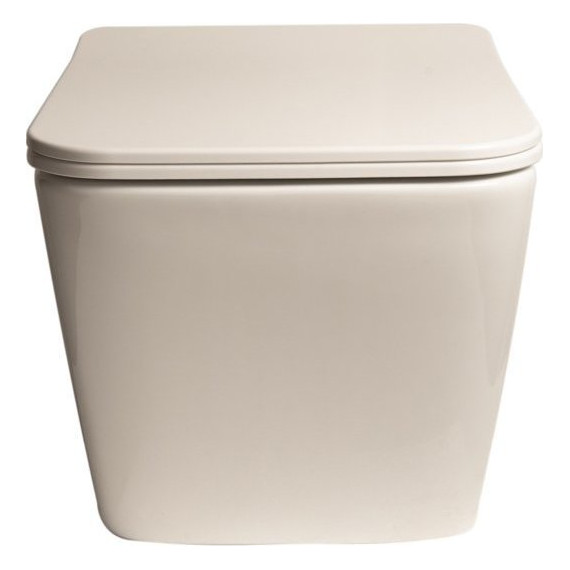 Унитаз подвесной безободковый SantiLine SL-5007 с крышкой микролифт, Цвет производителя: белый - 3 Унитаз подвесной безободковый SantiLine SL-5007 с крышкой микролифт, Цвет производителя: белый фото 3