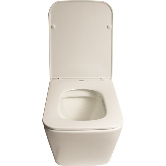 Унитаз подвесной безободковый SantiLine SL-5007 с крышкой микролифт, Цвет производителя: белый - 4 Унитаз подвесной безободковый SantiLine SL-5007 с крышкой микролифт, Цвет производителя: белый фото 4