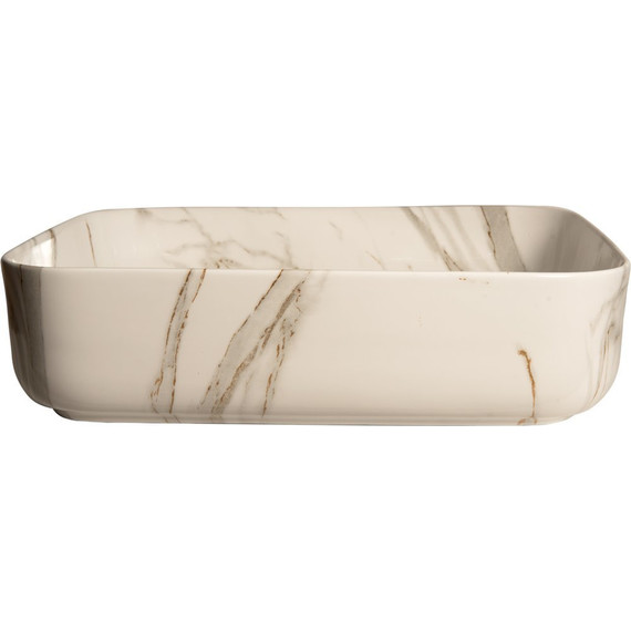 Раковина-чаша SantiLine 50 см SL-7020, под мрамор фото 2