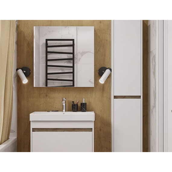 Зеркало-шкаф Акватон Асти 70 см 1A263402AX010, белый глянцевый - 4 Зеркало-шкаф Акватон Асти 70 см 1A263402AX010, белый глянцевый фото 4