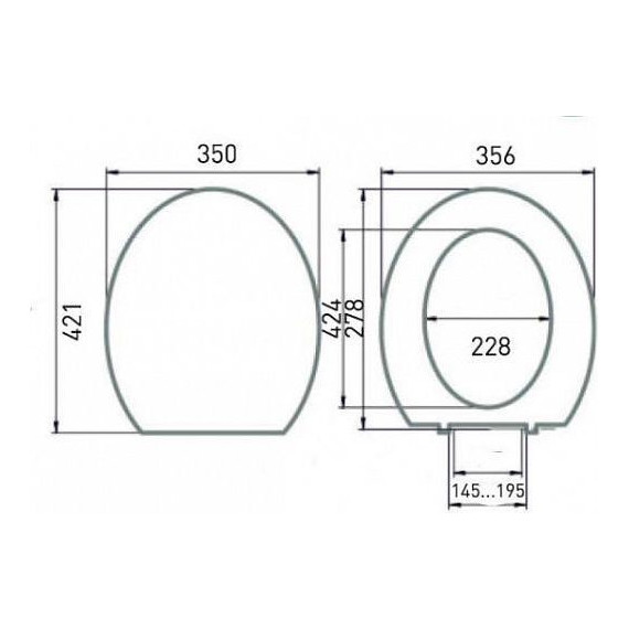 Сиденье с крышкой для унитаза Roca Mateo дюропласт ZRU9302815 - 2 Сиденье с крышкой для унитаза Roca Mateo дюропласт ZRU9302815 фото 2