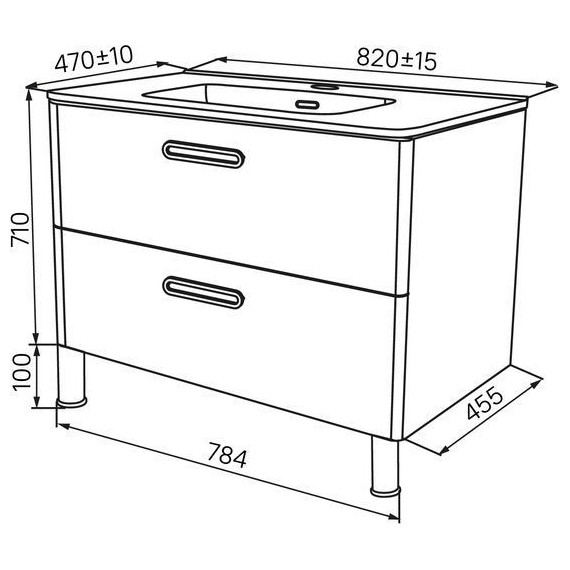 Тумба напольная с раковиной Iddis Brick 80 см BRI80WFi95K, белый глянец - 10 Тумба напольная с раковиной Iddis Brick 80 см BRI80WFi95K, белый глянец фото 10