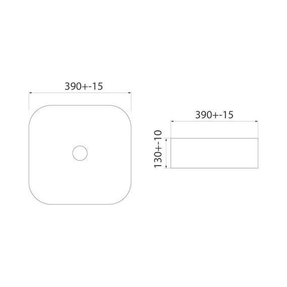 Раковина-чаша Iddis Bridge 39 см BRIGM04i27, серый матовый - 6 Раковина-чаша Iddis Bridge 39 см BRIGM04i27, серый матовый фото 6