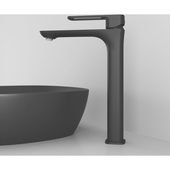 Смеситель для раковины высокий Iddis Slide SLIBL01i01, черный матовый - 3 Смеситель для раковины высокий Iddis Slide SLIBL01i01, черный матовый фото 3