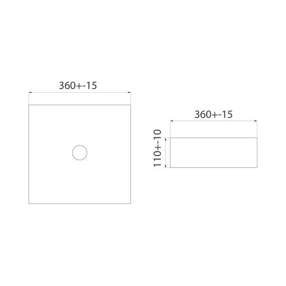 Раковина-чаша Iddis Slide 36 см SLIGM01i27, серый матовый - 6 Раковина-чаша Iddis Slide 36 см SLIGM01i27, серый матовый фото 6