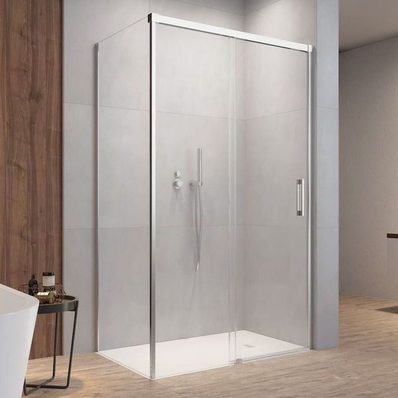 Душевое ограждение Radaway Idea KDS 110x90 см R, хром/прозрачное фото 
