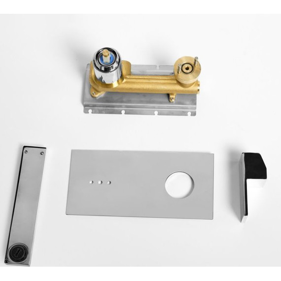 Смеситель для раковины настенный Cezares UNIKA-BLI1-01, Цвет производителя: хром фото 5