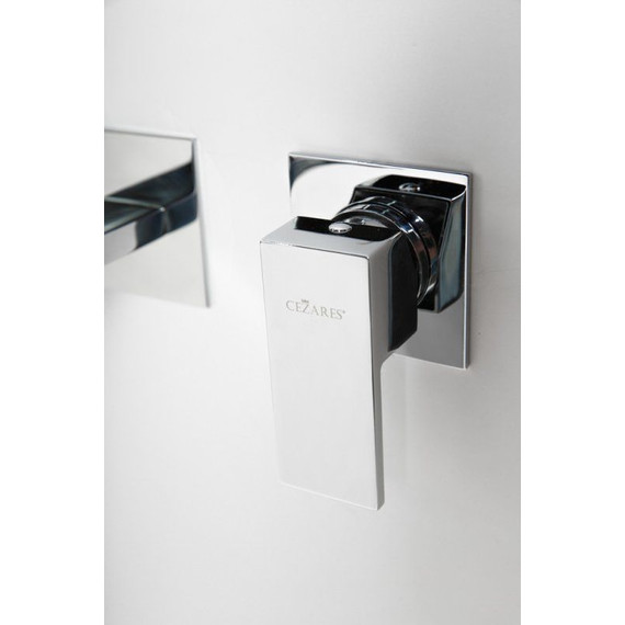Смеситель для раковины настенный Cezares UNIKA-BLI2-01, Цвет производителя: хром фото 2
