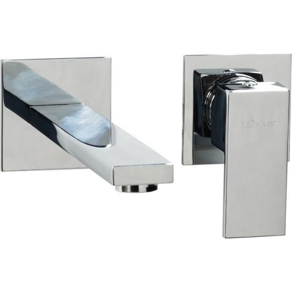 Смеситель для раковины настенный Cezares UNIKA-BLI2-01, Цвет производителя: хром фото 5
