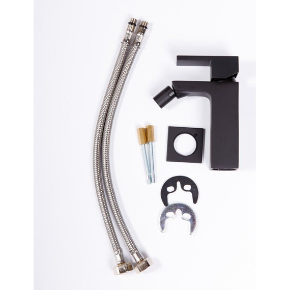 Смеситель для биде Cezares UNIKA-BSM1-NOP, черный матовый, Цвет производителя: чёрный матовый фото 5