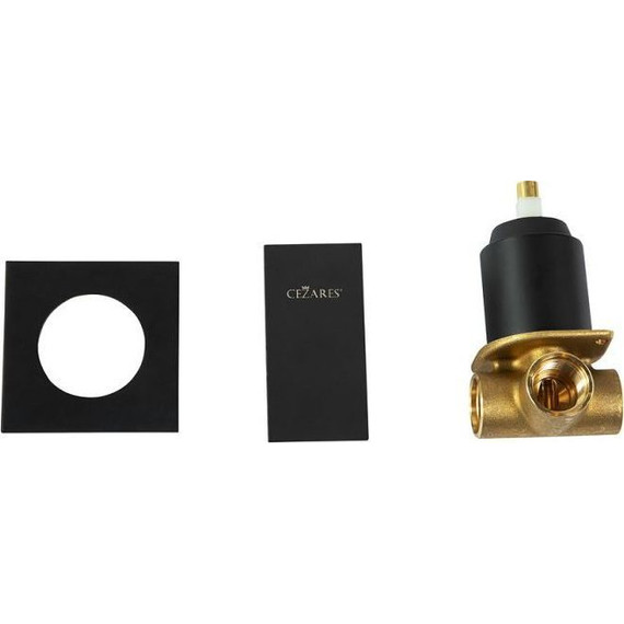 Смеситель для душа Cezares UNIKA-DIM-NOP, черный матовый, Цвет производителя: чёрный матовый фото 3