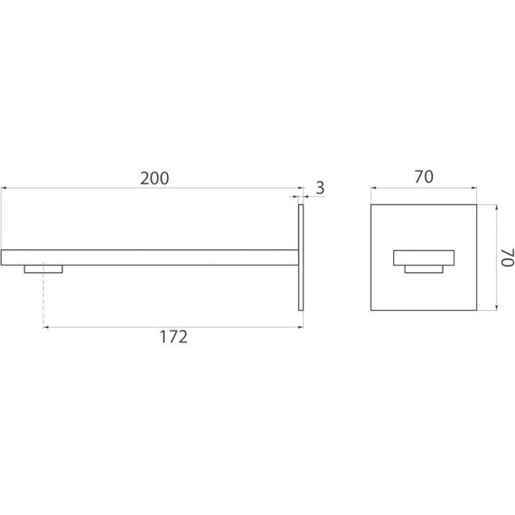 Излив для ванны Cezares UNIKA-SCV-NOP, черный матовый - 5 Излив для ванны Cezares UNIKA-SCV-NOP, черный матовый фото 5