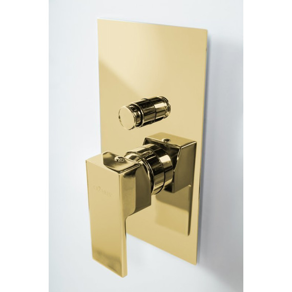 Смеситель для ванны Cezares UNIKA-VDIM-03/24, золото, Цвет производителя: золото фото 3