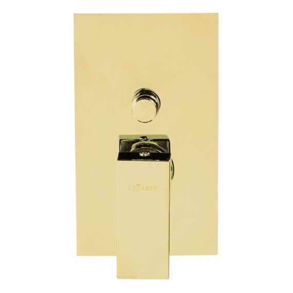 Смеситель для ванны Cezares UNIKA-VDIM-03/24, золото, Цвет производителя: золото фото 2