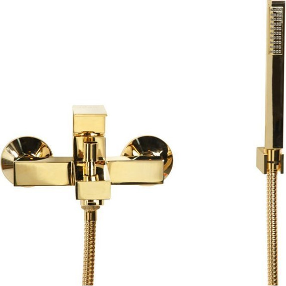 Смеситель для ванны Cezares UNIKA-VDM-03/24, золото, Цвет производителя: золото фото 2