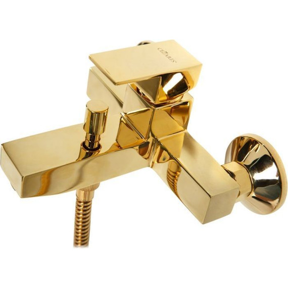 Смеситель для ванны Cezares UNIKA-VDM-03/24, золото, Цвет производителя: золото фото 3
