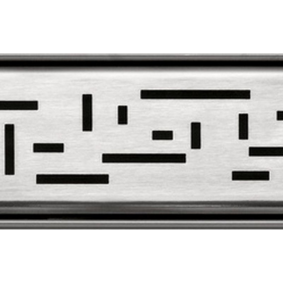 Решетка TECEdrainline "lines" для трапа 120 см 601221, нержавеющая сталь, хром матовый фото 2