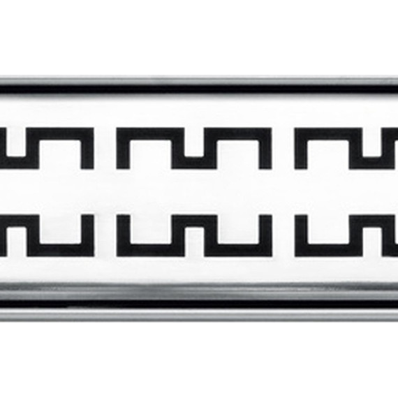 Решетка TECEdrainline "royal" для трапа 120 см 601240, нержавеющая сталь, хром глянцевый фото 3