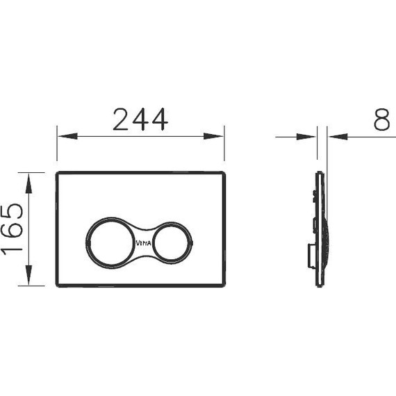 Инсталляция с подвесным безободковым унитазом Vitra Integra Round 9856B003-7205 - 9 Инсталляция с подвесным безободковым унитазом Vitra Integra Round 9856B003-7205 фото 9