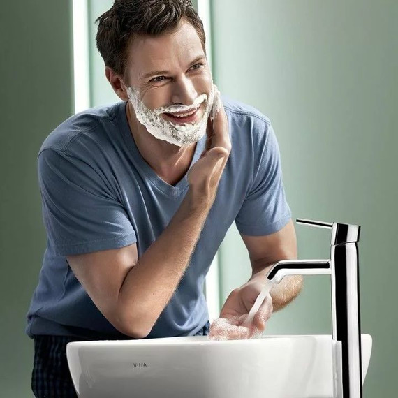 Смеситель для раковины высокий Vitra Minimax S A41990EXP фото 5