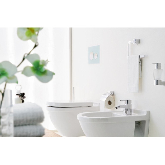 Кнопка смыва TECEloop 9240650, стеклянная, белый фото 4