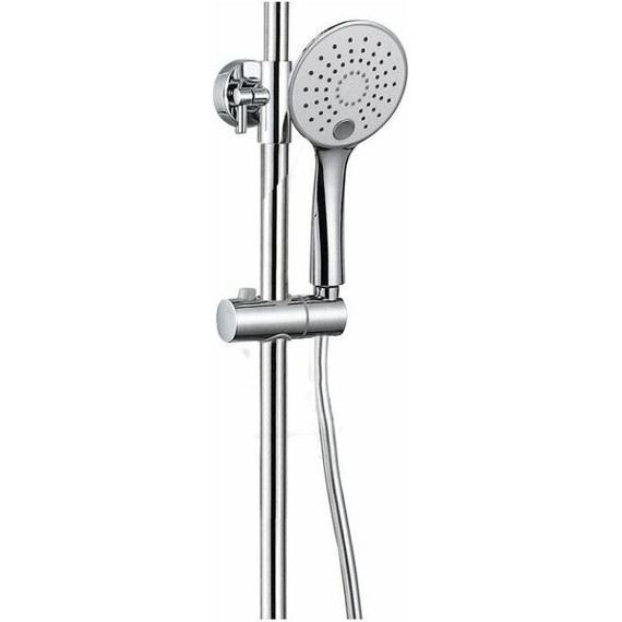 Душевая стойка Aquanet Arctic R AF520-72-R-CW 243325, хром/белый - 3 Душевая стойка Aquanet Arctic R AF520-72-R-CW 243325, хром/белый фото 3