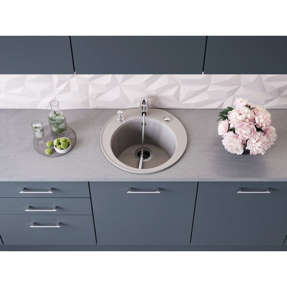 Кухонная мойка Omoikiri Miya 50R GR 4993582, leningrad grey, Цвет производителя: Leningrad Grey - 3 Кухонная мойка Omoikiri Miya 50R GR 4993582, leningrad grey, Цвет производителя: Leningrad Grey фото 3