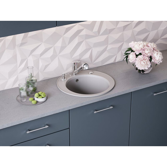 Кухонная мойка Omoikiri Miya 50R GR 4993582, leningrad grey, Цвет производителя: Leningrad Grey - 4 Кухонная мойка Omoikiri Miya 50R GR 4993582, leningrad grey, Цвет производителя: Leningrad Grey фото 4