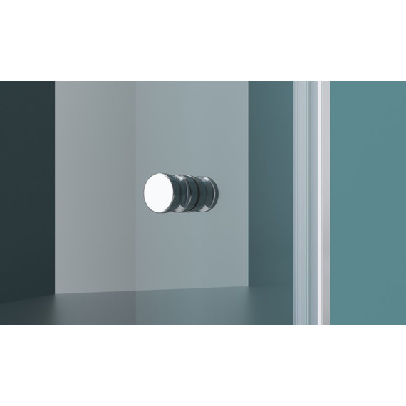 Душевая дверь BelBagno 80 см ETNA-B-12-60/20-C-Cr, хром/прозрачное - 3 Душевая дверь BelBagno 80 см ETNA-B-12-60/20-C-Cr, хром/прозрачное фото 3