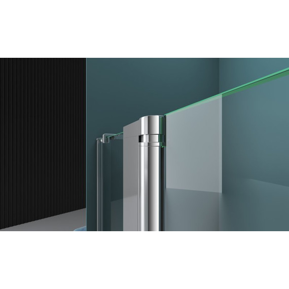 Душевая дверь BelBagno 80 см ETNA-B-12-60/20-C-Cr, хром/прозрачное - 4 Душевая дверь BelBagno 80 см ETNA-B-12-60/20-C-Cr, хром/прозрачное фото 4