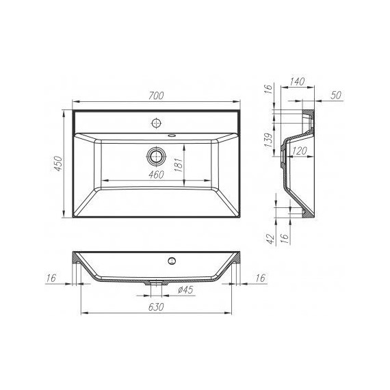 Тумба подвесная с раковиной BelBagno VITTORIA-700-2C-SO-TB-P 70 см, Toros Bianco - 4 Тумба подвесная с раковиной BelBagno VITTORIA-700-2C-SO-TB-P 70 см, Toros Bianco фото 4