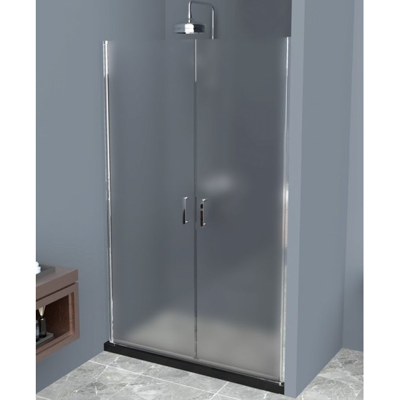 Душевая дверь BelBagno 70 см UNO-B-2-70-P-Cr, хром/матовое фото 