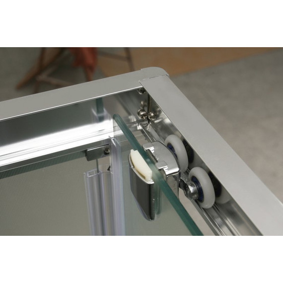 Душевое ограждение BelBagno 120x90 см UNO-195-AH-2-120/90-P-Cr, хром/матовое - 2 Душевое ограждение BelBagno 120x90 см UNO-195-AH-2-120/90-P-Cr, хром/матовое фото 2